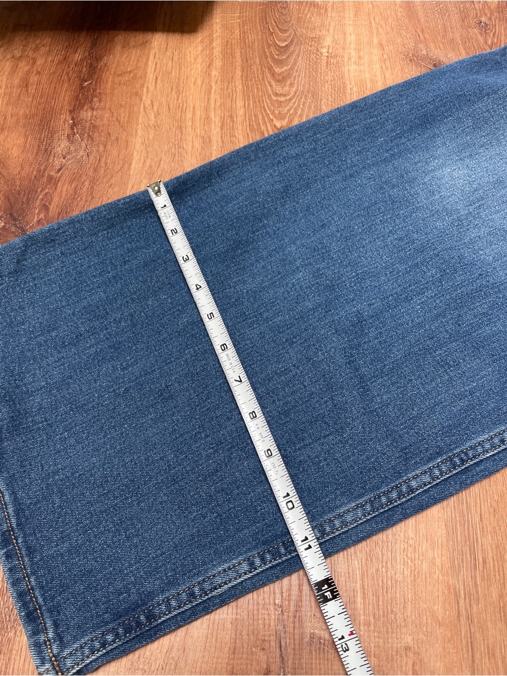 Old Navy Womens High Rise Wide Leg Jeans Blue Size 20 Wow Stretchy - Picture 7 of 7